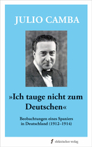 Coverabbildung: »Ich tauge nicht zum Deutschen«