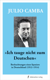 Coverabbildung: »Ich tauge nicht zum Deutschen«